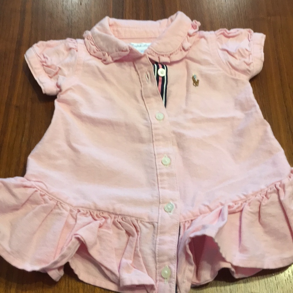 Pink Ralph Lauren dress with bloomer